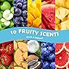 Fruity and Desserts Fragrance Oil for Soap & Candle Making, Holamay Premium Scented Oils 20 x 5ml - Coconut, Strawberry, Creamy Vanilla, Apple Cinnamon and More, Aromatherapy Essential Oils Set
