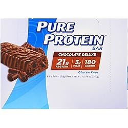Pure Protein Chocolate Ca Size 6ct Pure Protein Chocolate Bar 1.76z