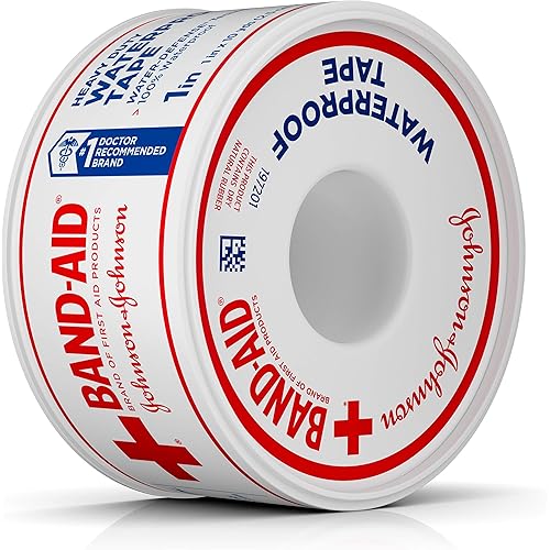 Bandaid First Aid 1 in X 10 yd Waterproof Tape 1 ct