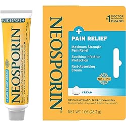 Neosporin Pain Relief Dual Action Cream, 1 Oz
