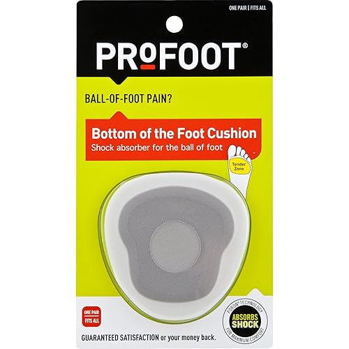 Profoot Bottom of The Foot Cushion, 1 Pair