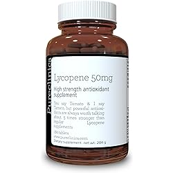 Lycopene 50mg x 180 Tablets 6 Months Supply. 300% Strength of Regular Lycopene Tablets