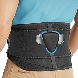 MODVEL Back Brace for Men And Women Lower Back Pain, Back Support Belt, Lumbar Braces for Pain Relief, Herniated Disc, Sciatica, Scoliosis And More, FSA or HSA eligible