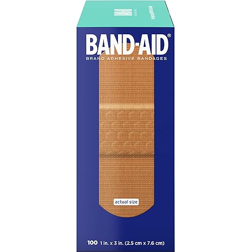 Band-Aid Johnson and Johnson Flexible Fabric Boxes, 100 CountPack of 2