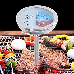 Okuyonic Kitchen Utensils Cooking Temperature Thermometer Grill Thermometer Temperature Guage with Clear dial Scale for Home Kitchen use