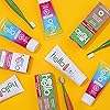hello Kids Unicorn Sparkle Fluoride Toothpaste with Natural Bubble Gum Flavor, Vegan, SLS & Gluten Free, 4.2 oz, 4 Count