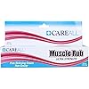 CareALL® 3.0 oz. Muscle Rub Non-Greasy Cream. Compare to The Active Ingredients of Greaseless Leading Brands, 10% Menthol & 15% Methyl Salicylate