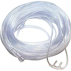 1-Pack Westmed #0196 Adult Comfort Plus Cannula with 50' Kink Resistant Tubing