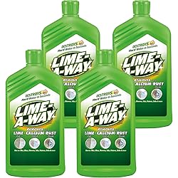 Lime-A-Way Lime, Calcium & Rust Cleaner 28 oz Pack of 4
