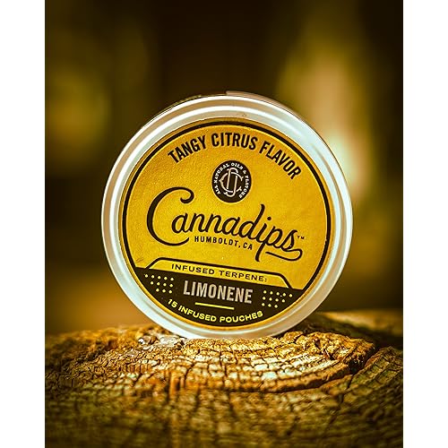 Cannadips Terpene Infused Nicotine-Free Dip Pouches | 4-Can Pack | Made In USA Variety Pack