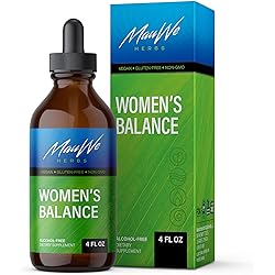 Women's Balance Tincture 4 Fl. Oz. - Liquid Extract Relief for Pre-Menstrual & Menopausal Symptoms - Vitex, Dong Quai, Maca, Rhodiola, Ashwagandha, Motherwort, Milk Thistle