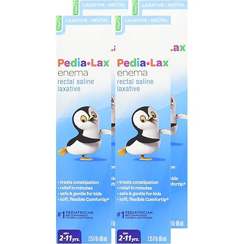 Pedia-lax Fleet Enema Children 2.25oz Pack 4
