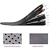Height Increase Insoles 4-Layer 3.54 inch Air Cushion Taller Shoes Insoles Heel Insert for Men and Women by ERGOfoot
