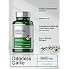Odorless Garlic Softgels | 250 Count | Ultra Potent Garlic Extract | Non-GMO & Gluten Free Pills | by Horbaach