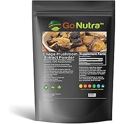 Chaga Mushroom Powder | Chaga Extract 30% Polysaccharides, Chaga Superfood, 8 oz. 226 Grams Non - GMO & Vegan Friendly