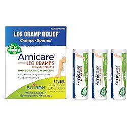 Boiron Arnicare Leg Cramps for Day and Night Relief from Cramping and Stiffness in Feet or Calves - 3 Count 33 Tablets