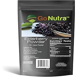 Elderberry Powder 10:1 Strength Extract Powder Non-GMO 8oz Sambucus Nigra