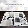 MagniPros Premium 3X 300% Page Magnifying Lens with 3 Bonus Bookmark Magnifiers for Reading Small Prints, Low Vision Aids & Solar Projects