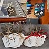 Gift Tags, 150 Pcs Kraft Paper Gift Tags, with 30 Meters Natural Jute Twine, for Blank Gift Labels DIY Arts Crafts, Wedding Thanksgiving Christmas Present