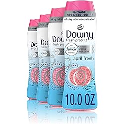Downy Fresh Protect April Fresh With Febreze Odor Defense In-wash Scent Beads, 10 oz, 4 Count