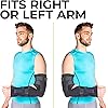 BraceAbility Elbow Immobilizer Brace | Removable Long Arm Cast and Soft Forearm Orthosis Splint for Broken Supracondylar, Distal Humerus, Proximal Ulna Fracture or Olecranon Bursitis SM