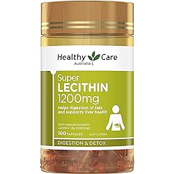 Healthy Care Lecithin 1200mg 100caps