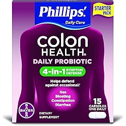 Phillips' Colon Health Probiotics Supplement, 15 Count