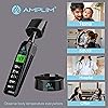 Amplim No Touch Professional Ear and Forehead Thermometer | Non-Contact Medical Grade Digital Baby Thermometer for Kids Adults Infants Toddlers | Touchless Temporal Thermometer FSA HSA Black