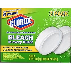 Clorox Automatic Toilet Bowl Cleaner Tablets 2-Pack