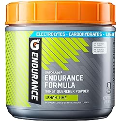 Gatorade Endurance Formula Powder, Lemon Lime, 32 Ounce Pack of 1
