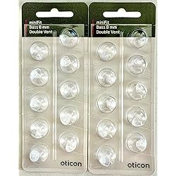 Minifit 8mm Double Bass Domes 2 Pack Replacement Domes