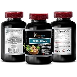 Brain Care Supplement - Muira PUAMA Extract 2200Mg - Memory Support - Muira puama Plant - Boost Energy Levels, Brain Health - 1 Bottle 60 Capsules