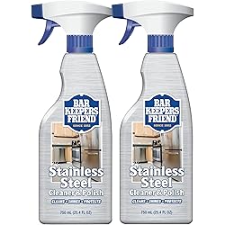 Bar Keepers Friend Stainless Steel Cleaner Trigger 25.4oz