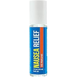 Basic Vigor Nausea Relief Roll-On 10ml - Anti-Nausea Motion Sickness Relief with All-Natural Oils - Swift Relief for Motion Sickness, Seasickness, Migraine Sickness & More - Cruelty-Free & Vegan