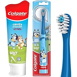 Colgate Kids Bluey Manual Toothbrush and Toothpaste Bundle