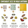 Trifecta Living Co. Versatile Beeswax Wraps Set of 7 – Fresh Food Keeper, Durable & Easily Cleaned, A Sustainable Step Towards a Zero-Waste Kitchen, Variety Pack with Unique Designs
