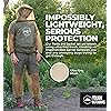 Mosquito Suit - Net Bug Pants & Jacket wHood - Mesh Bug Suit for Outdoor Protection from Bugs, Flies, Gnats, No-See-Ums & Midges - Mosquito Proof Clothing for Men & Women - wFree Carry Pouch
