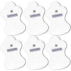 Durable Compatible with Omron Tens Unit Replacement Pads 3Pairs（6PCS）Electrotherapy Pads for Pain Relief Reusable Pads Brand: HEDIGON