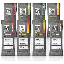 LMNT Keto Electrolyte Powder Packets | Paleo Hydration Drink Mix | No Sugar, No Artificial Ingredients | Sample Pack | 8 Stick Packs
