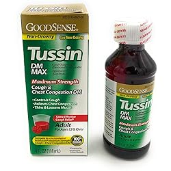 GoodSense Tussin Dm Maximum Cough and Chest Congestion 20 Mg 400 Mg, 4 Fluid Ounce
