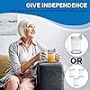 Providence Spillproof 12oz Adult Sippy Cup with Handles - Independence Sip Cups for Adults with Limited Mobility - Handicap Cups for Elderly Care - Made in the USA - PSC 50 - 3 Pack