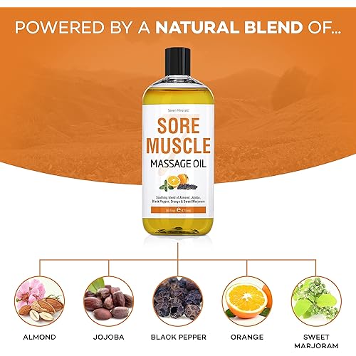 Castor Oil & Sore Muscle Massage Oil