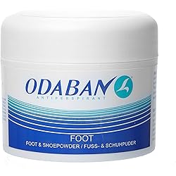 Odaban Antiperspirant Foot and Shoe Powder, Long-Lasting & Effective, 50 Gram