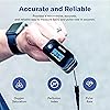 Alcedo Pulse Oximeter Fingertip | Blood Oxygen Saturation Level SpO2 and Heart Rate Monitor | Dual Color OLED Display | Portable Carry Case, Lanyard, Batteries
