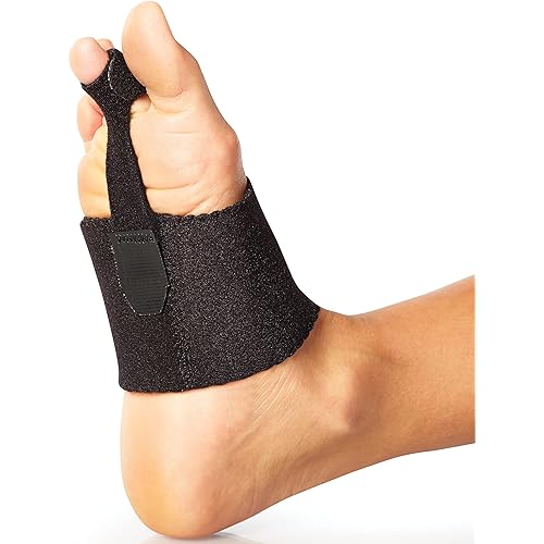 BIOSKIN Hammer Toe Straightener, Claw Toe Straightener, or Mallet Toe Straightener - For Use after a Weil Osteotomy - Includes Two Toe Straps and Compression Foot Wrap