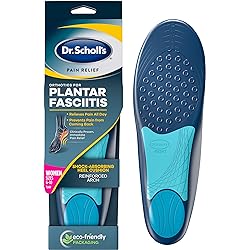 Dr.Scholl’s Plantar Fasciitis Pain Relief Orthotics Clinically Proven Relief and Prevention of Plantar Fasciitis Pain for, Standart, standard, Trim to Fit: Women's Size 6-10, standard, 1 Pair