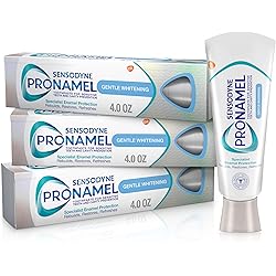 Sensodyne Pronamel Gentle Whitening Enamel Toothpaste for Sensitive Teeth - 4 Ounces Pack of 3