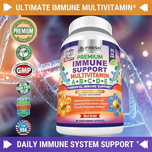 Chlorella and Immune Support Multivitamin - Bundle