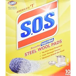 S.O.S Steel Wool Soap Pads 5 Packs of 4, total 20