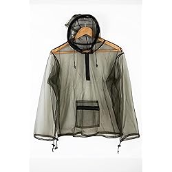 JOYGO FISHAN Mosquito Jacket Bug Jacket Super Light Outdoor Full Protection Clothing Not Cling to Your Skin One Size Fit All